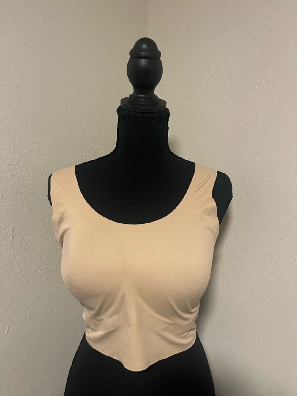 True & Co. Bralette Top in Nude/Tan-XL